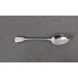 Georgian silver fiddle pattern serving spoon