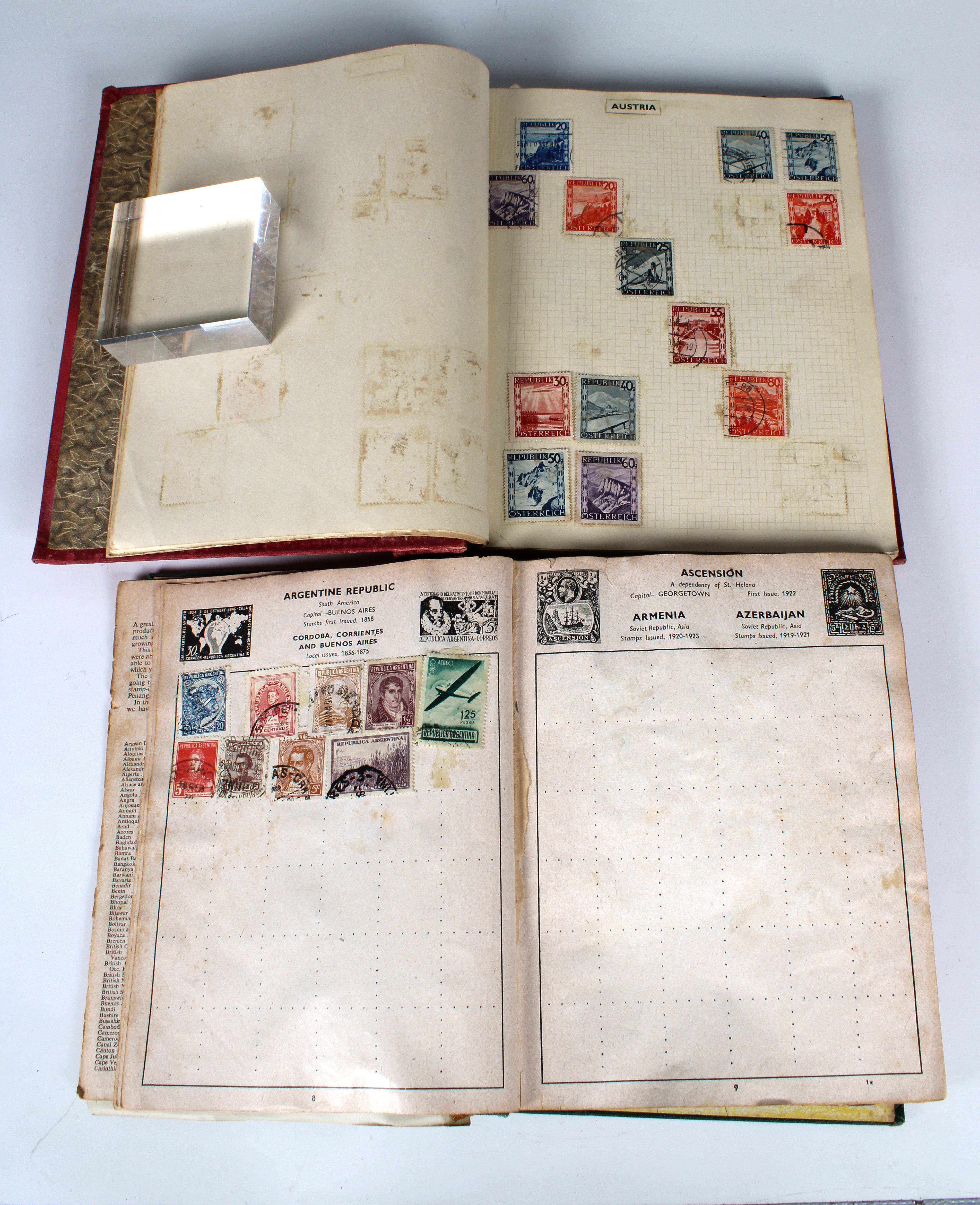 Two stamp albums containing Victorian to late 20th century worldwide, UK and Commonwealth stamps - Bild 5 aus 5