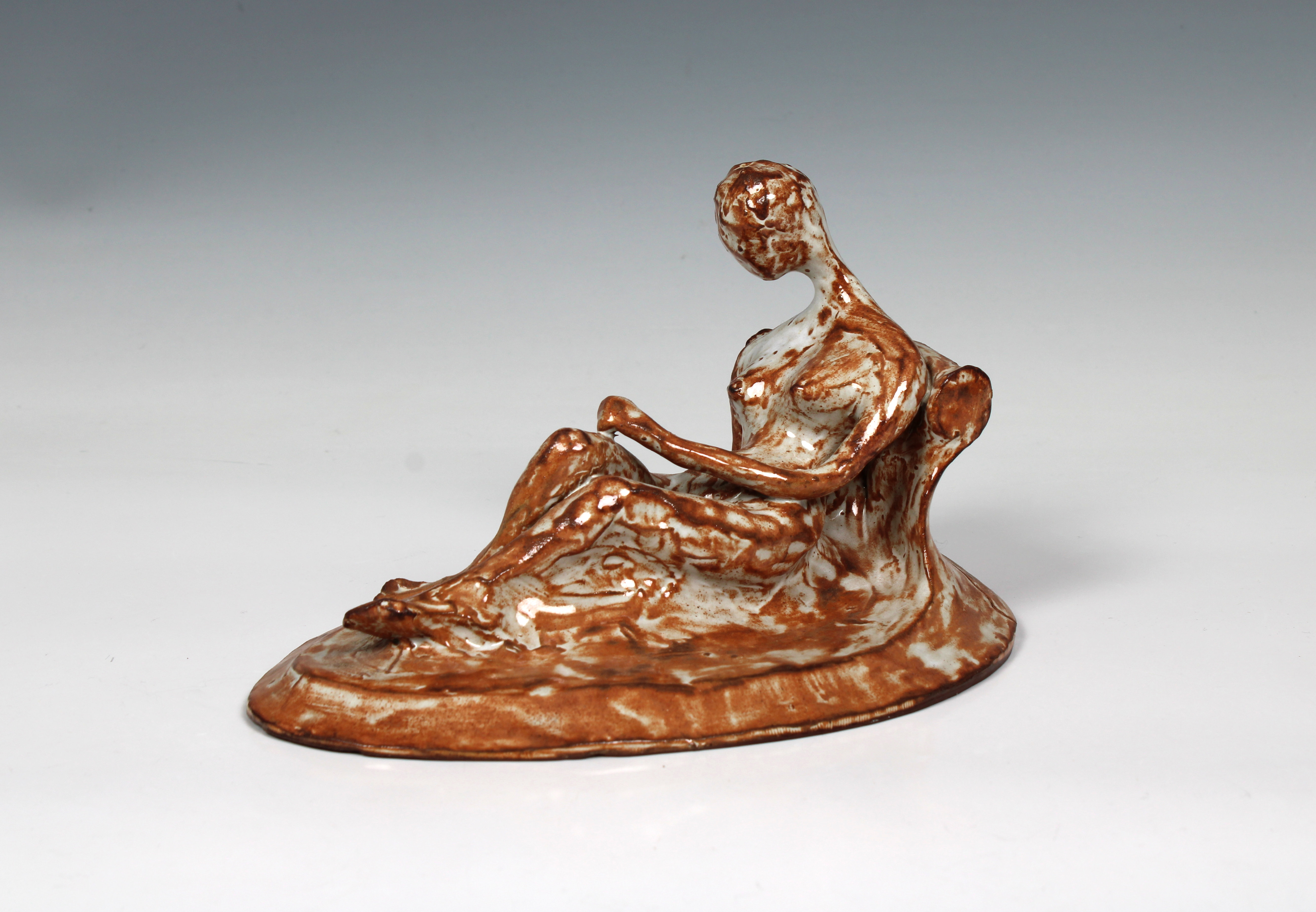 Elizabeth Ann Macphail (1939-89) A reclining nude sculpture - Image 2 of 5