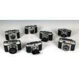 Photography - An assorted collection of Zeiss Ikon Contina cameras