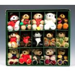 A set of Miniature Harrods Christmas Bears