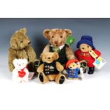 A collection of various Steiff, Harrods and other Teddy Bears