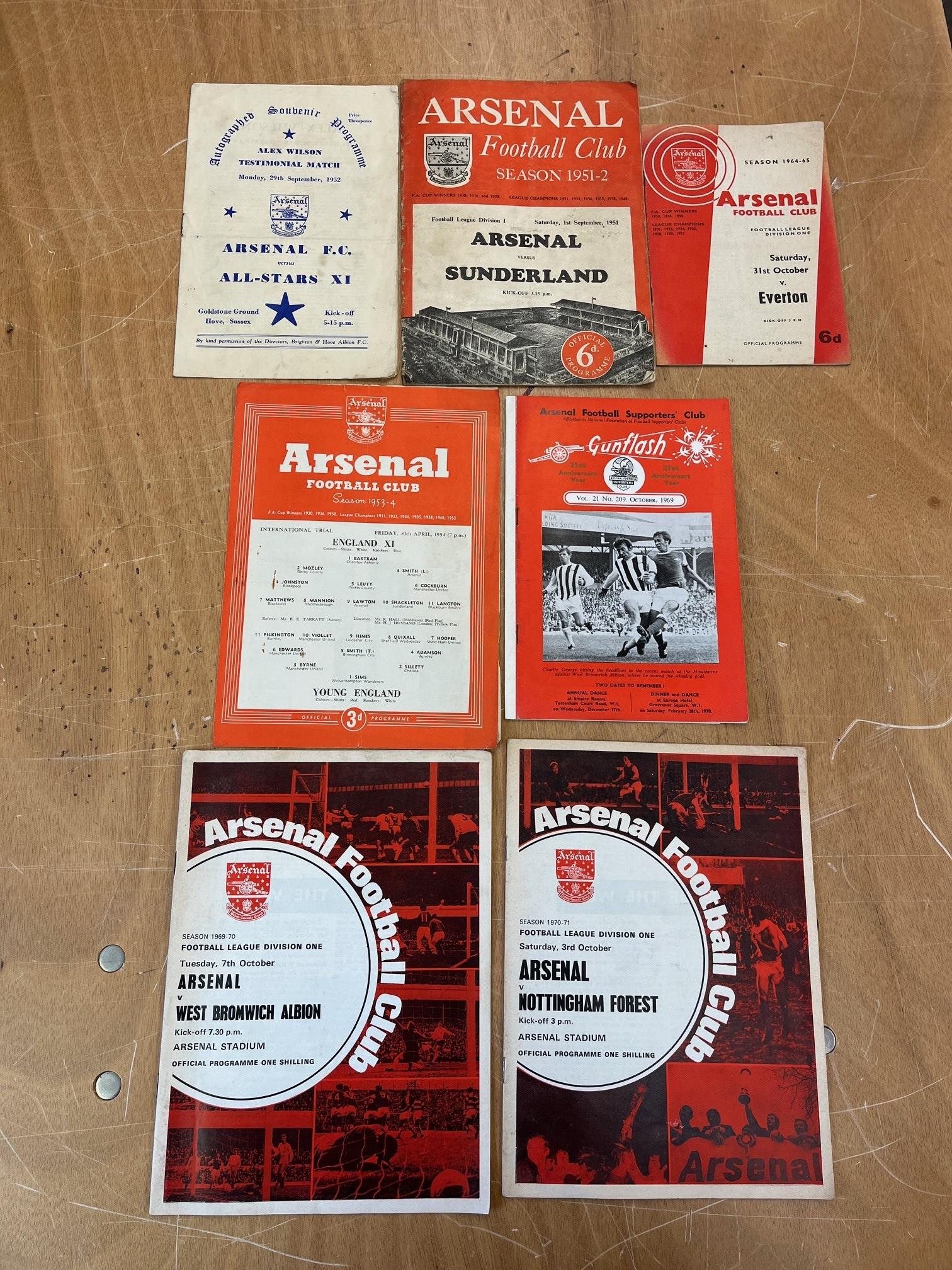 A collection of 1950's / 1960's Football programmes - Bild 4 aus 24