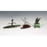 Elizabeth Ann Macphail (1939-89) Three figural sculptures depicting exercises