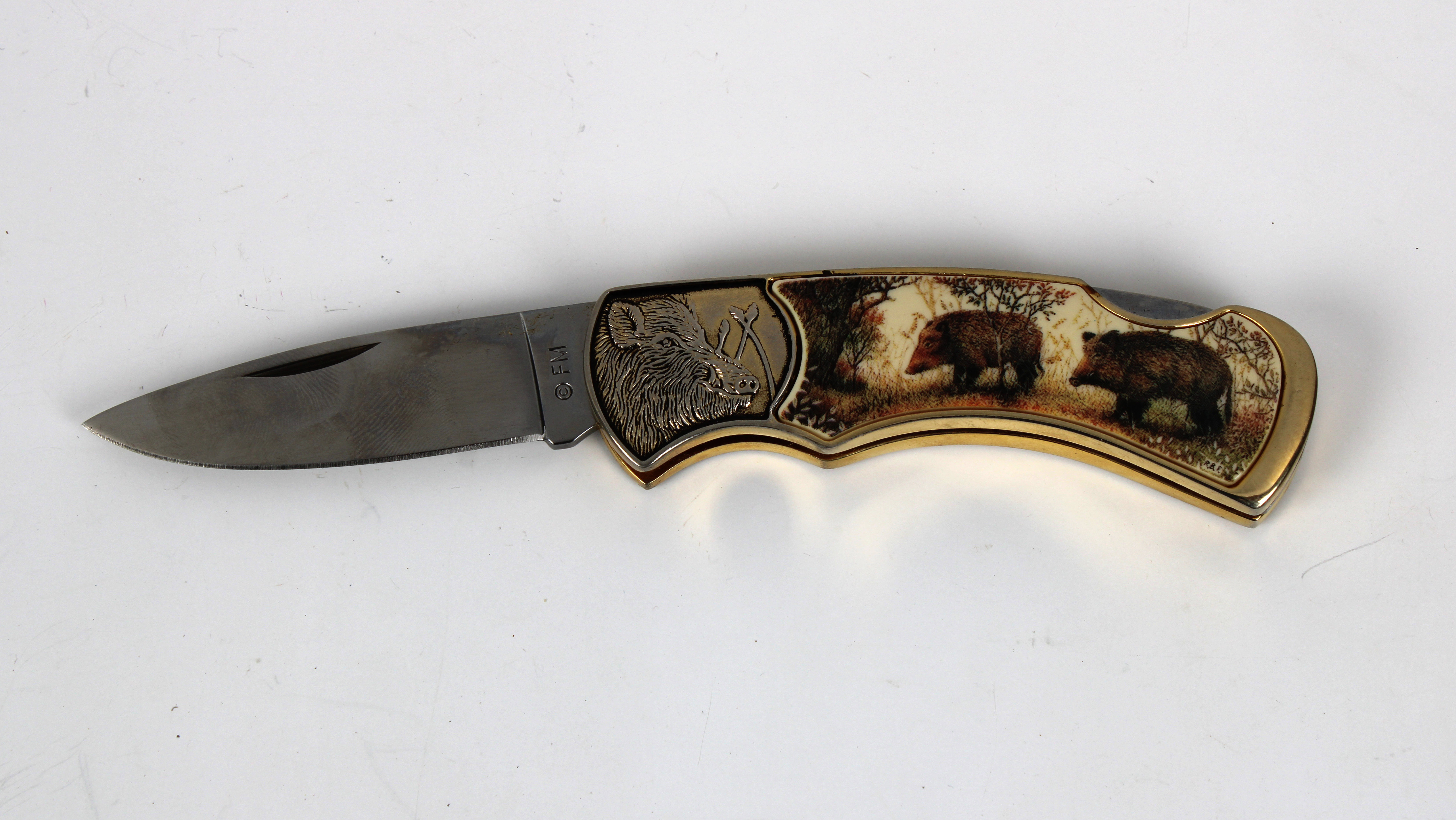A collection of eighteen Franklin Mint Collectors Knives with Display Cases. (18) - Image 6 of 6