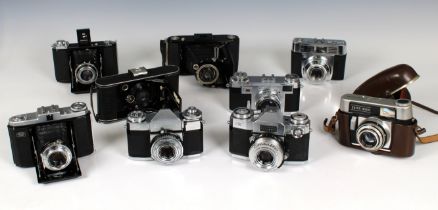 Photography - An assorted collection of Zeiss Ikon cameras