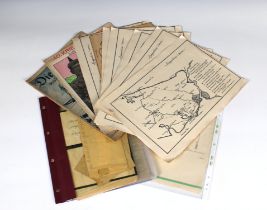 A collection of German World War Two (WW2) correspondence / ephemera etc