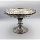 German Occupation of Jersey interest - A silver presentation tazza