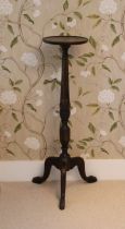 George III style mahogany torchere