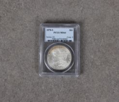 An 1878-S Morgan Dollar series: 52 coin: 3 - PCGS graded