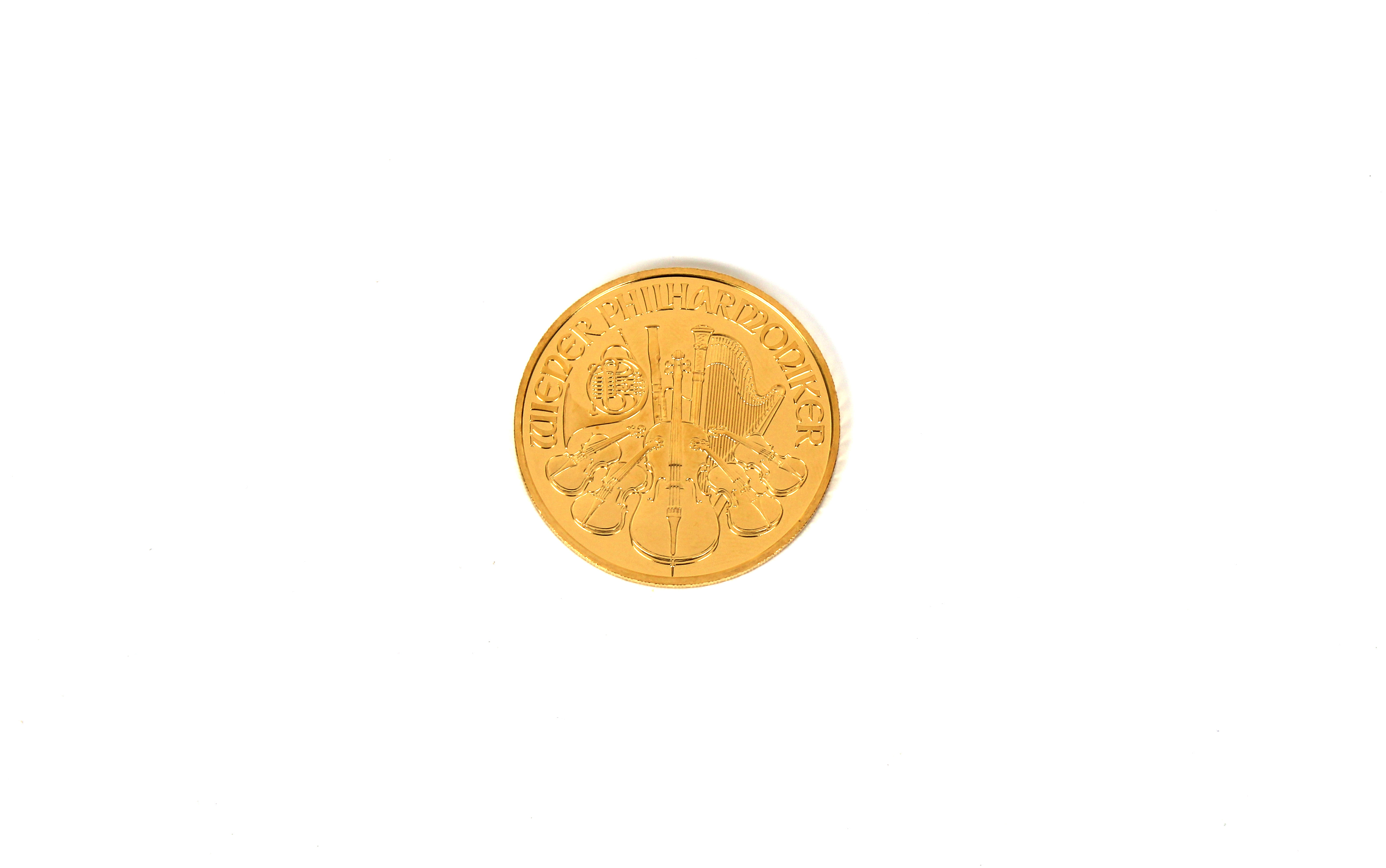 A Münze Österreich Vienna Austria 2003 1oz Gold (.999) 100 Euro coin. - Image 2 of 2