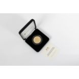 A 2021 Queen's 95th Birthday Gold Proof Double Sovereign