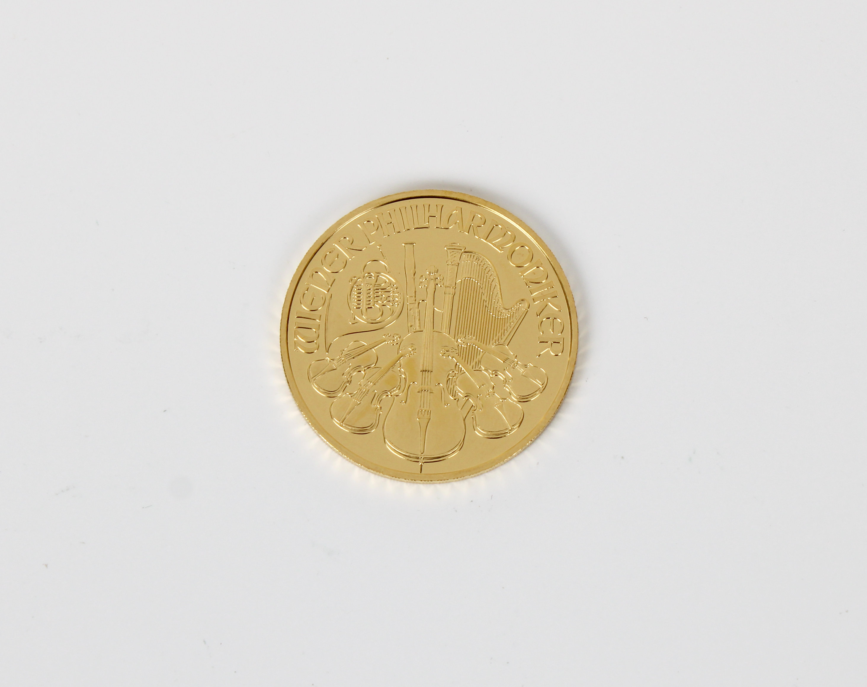 A Münze Österreich Vienna Austria 2003 1oz Gold (.999) 100 Euro coin. - Image 2 of 2