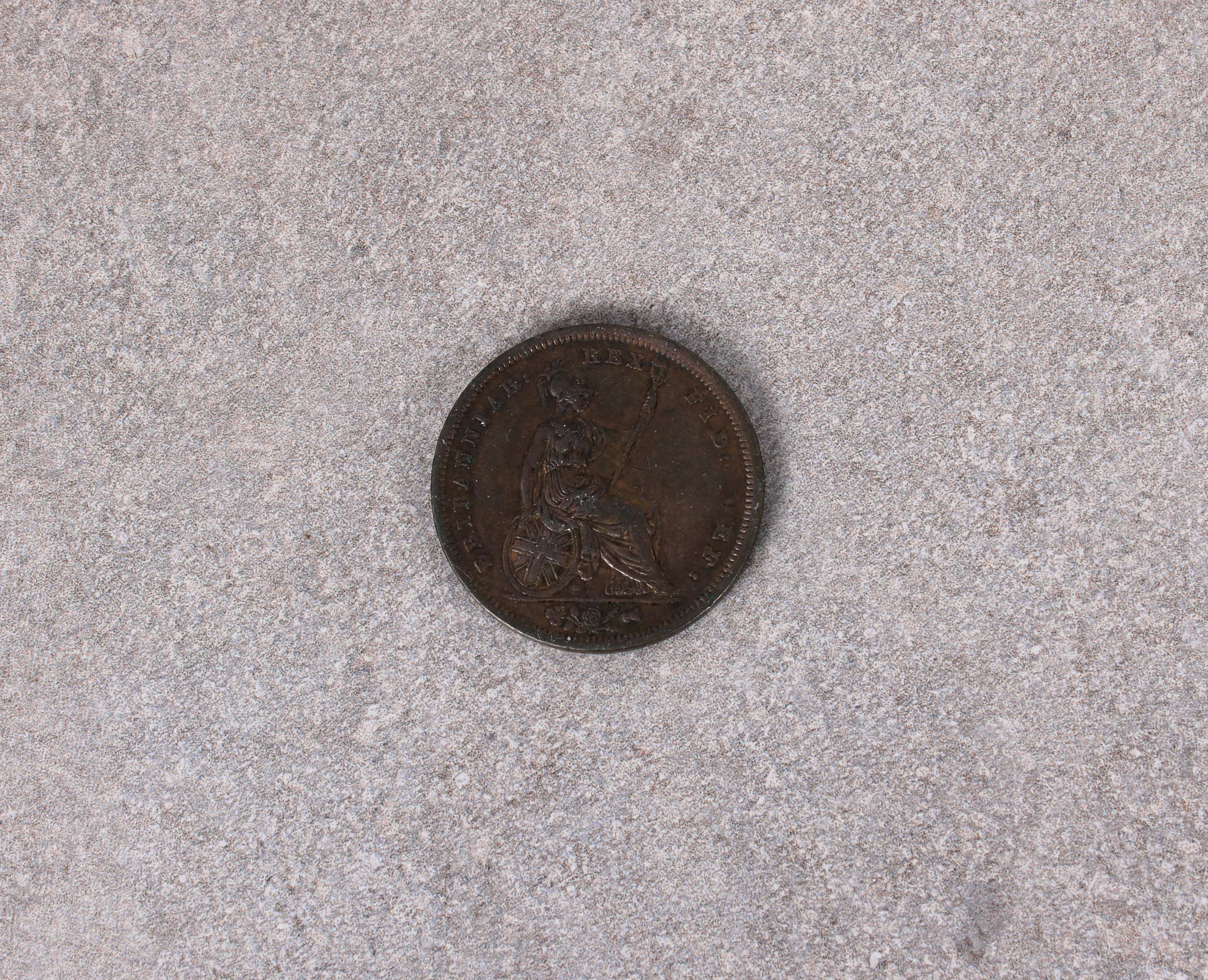An 1826 George IV Penny