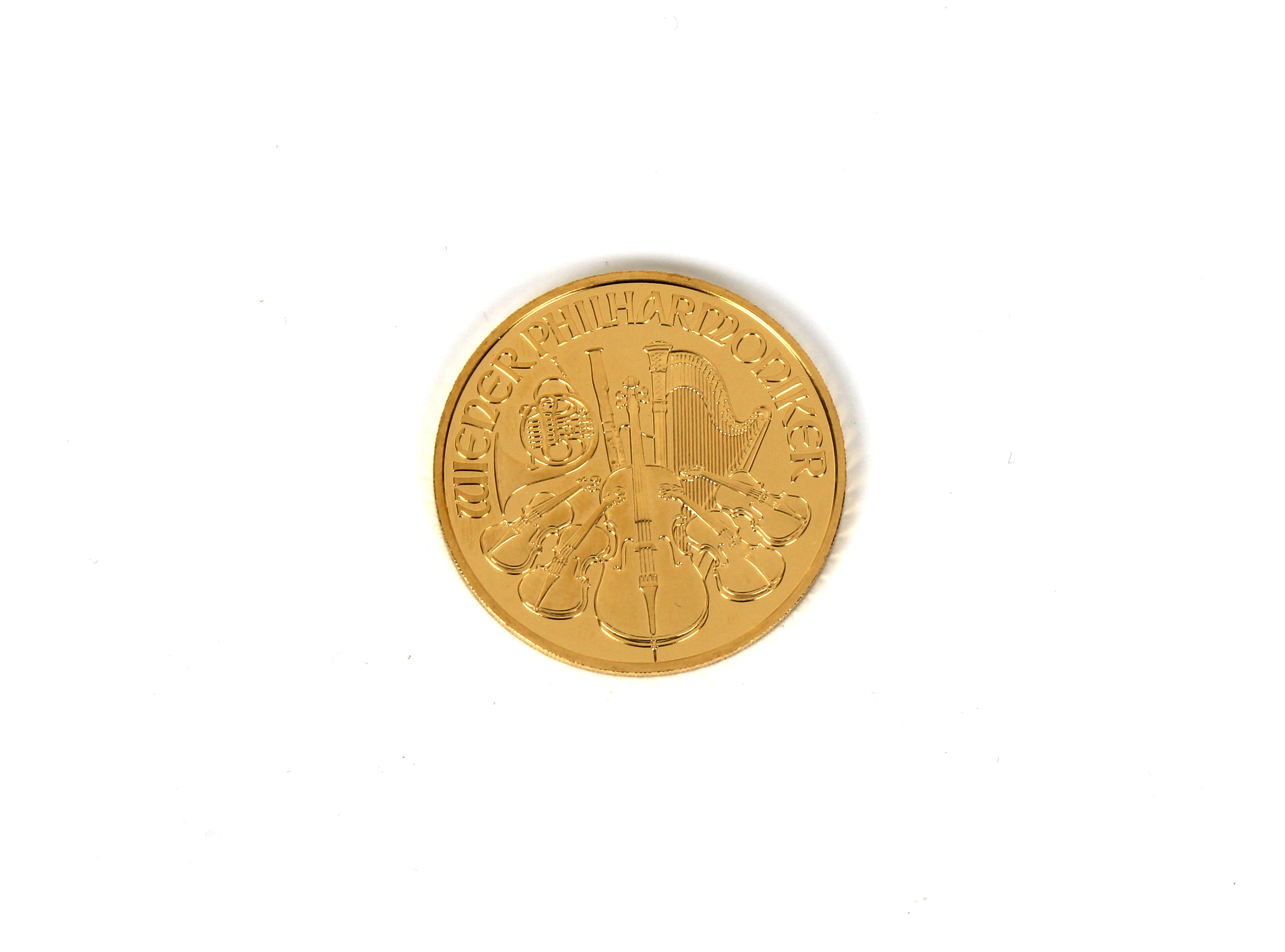 A Münze Österreich Vienna Austria 2003 1oz Gold (.999) 100 Euro coin. - Image 2 of 2