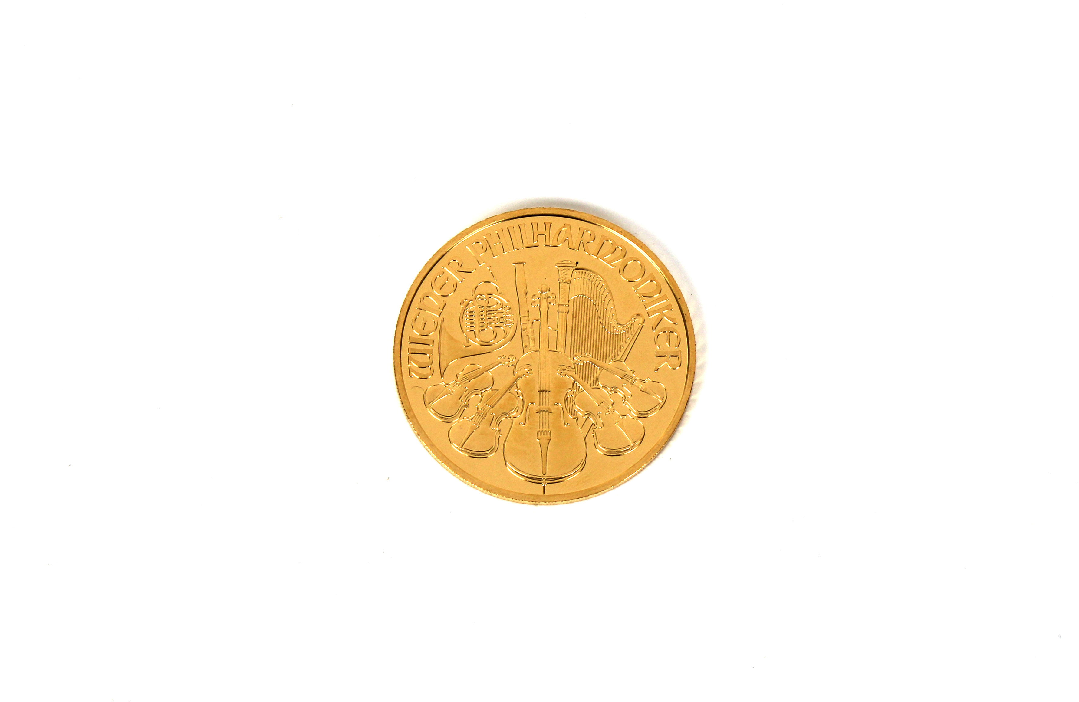 A Münze Österreich Vienna Austria 2003 1oz Gold (.999) 100 Euro coin. - Image 2 of 2