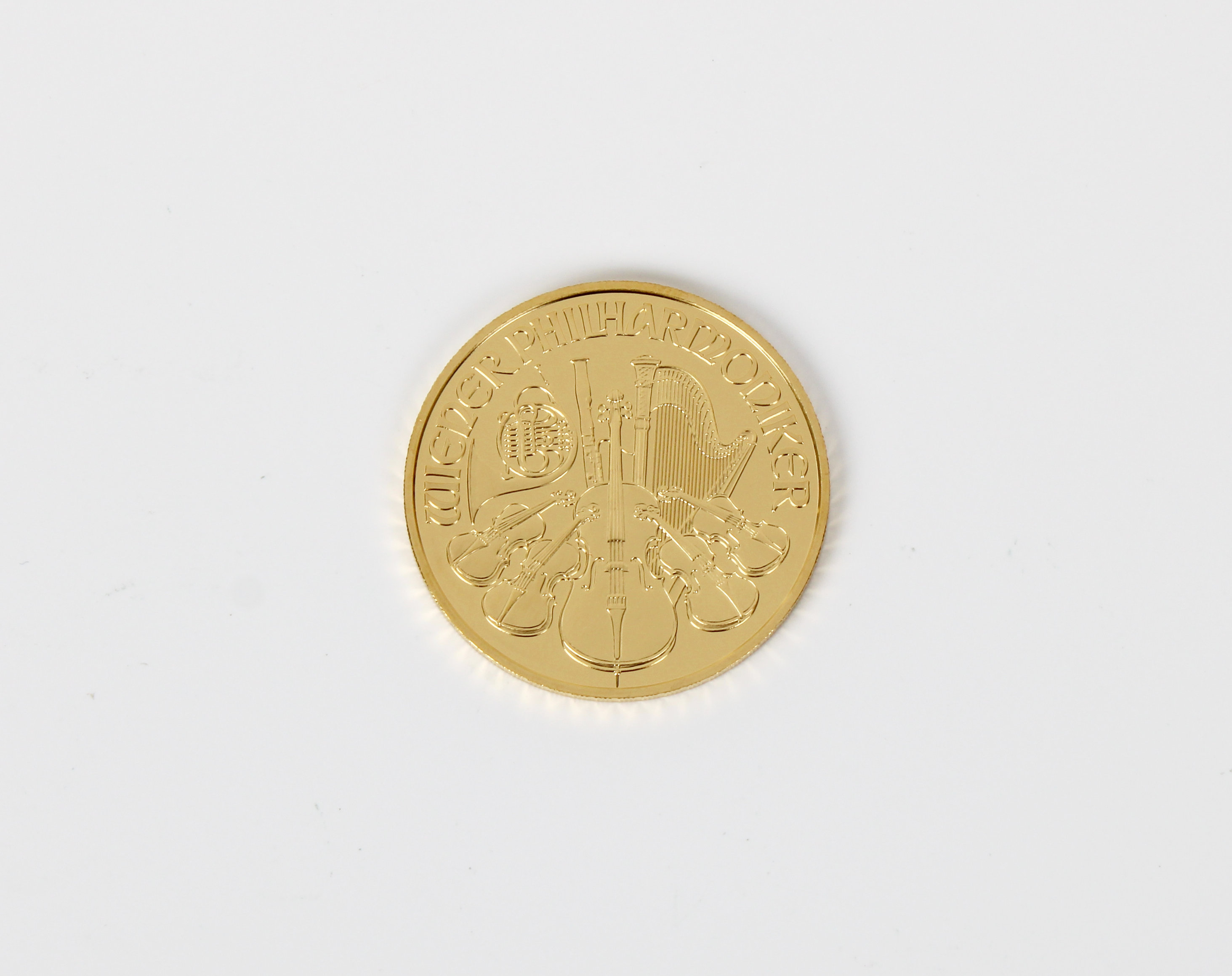 A Münze Österreich Vienna Austria 2003 1oz Gold (.999) 100 Euro coin.