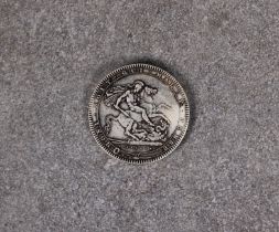 An 1820 LX George III silver Crown