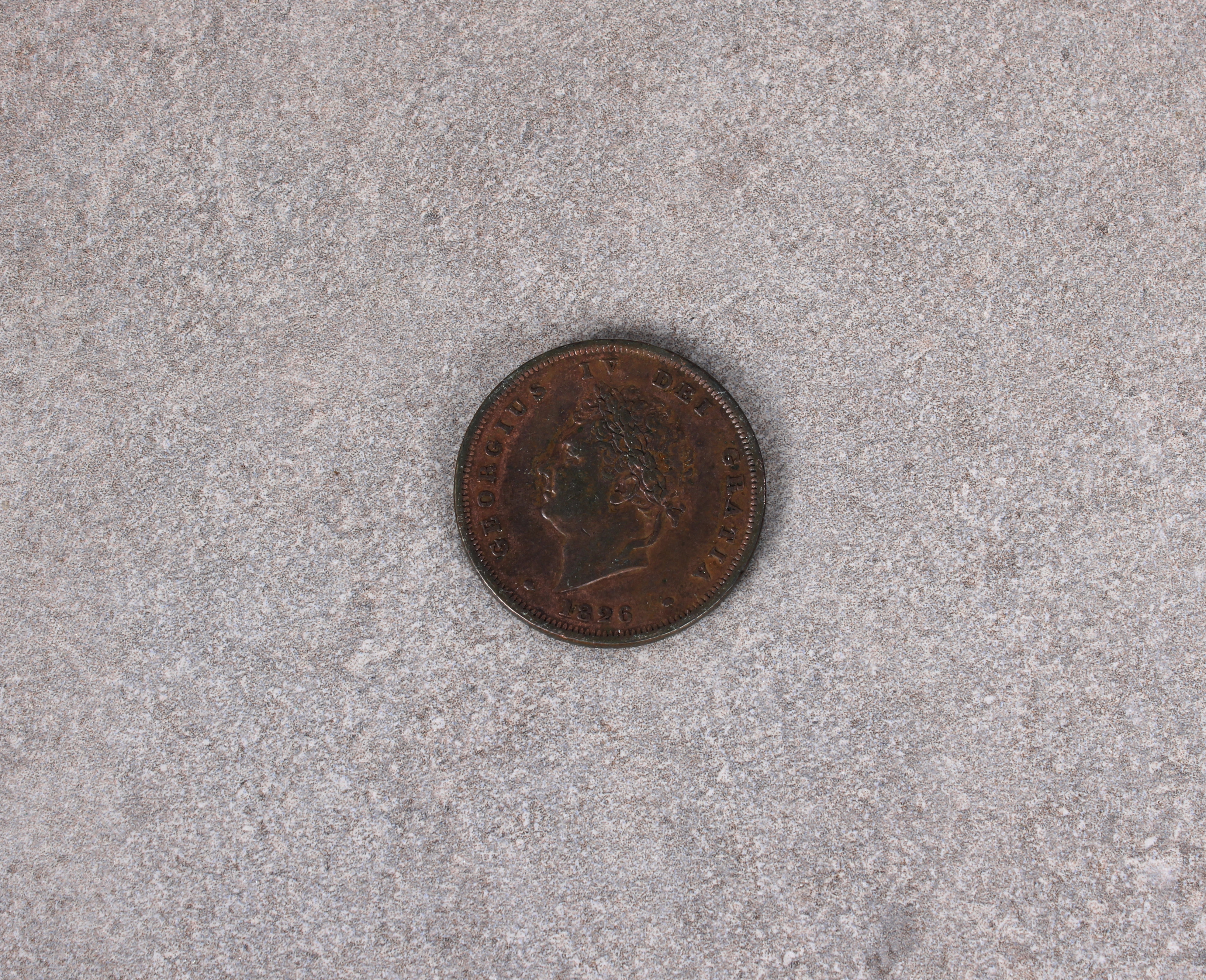 An 1826 George IV Penny - Image 2 of 2