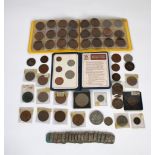 A collection of vintage Guernsey and British coinage