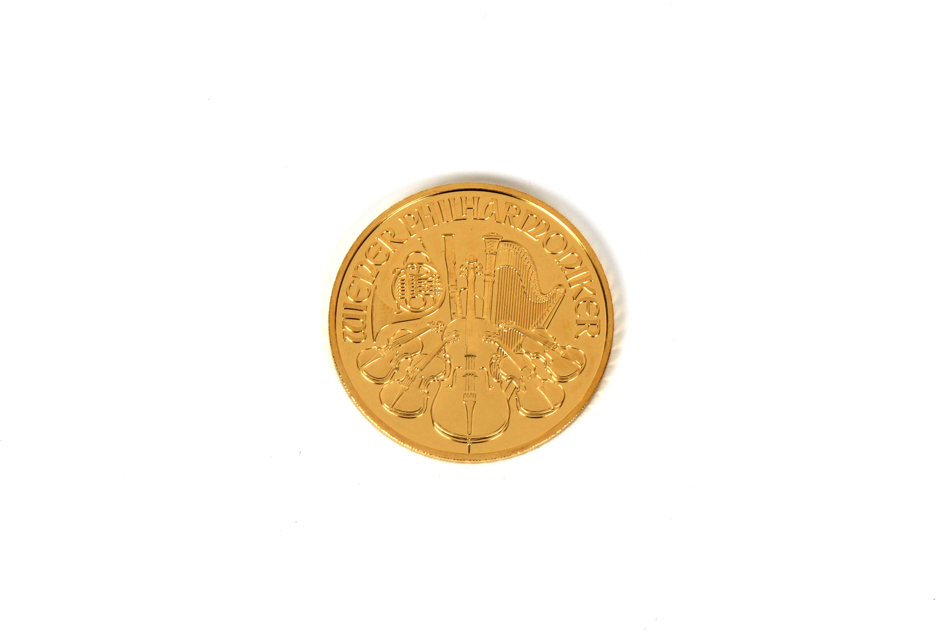 A Münze Österreich Vienna Austria 2003 1oz Gold (.999) 100 Euro coin. - Image 2 of 2