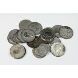 Twenty-Two George IV silver Half Crowns comprising of seven dated 1825, nine dated 1826, three dated