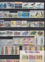 STAMPS Unmounted mint selection of sets and minisheets, thematic interest