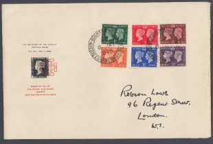 STAMPS 1940 Centenary illustrated cover with Bournemouth 6th May 1940 handstamp