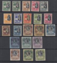 STAMPS 1922 mounted mint set to 10/- SG 122-142