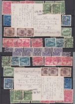 STAMPS AUSTRIA Used collection accumulation unchecked in 32 page stock book 100's