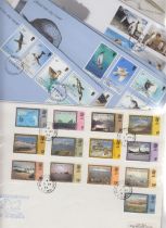 STAMPS : SOUTH ATLANTIC, a batch fine used sets on 24 pristine FDCs