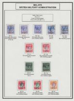 STAMPS : COMMONWEALTH Seven homemade albums and pages of GVI used including Indian States