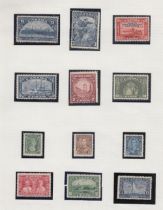 STAMPS CANADA 1933 to 1935 commemorative sets mint SG 329-340 (12)