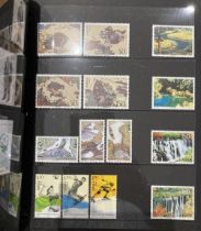 STAMPS CHINA : 1982 to 2015 collection in three boxes