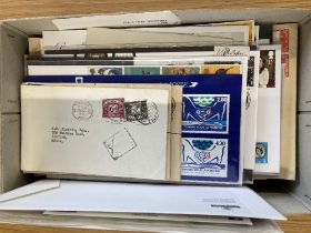 Box of various GB covers including FDC's, Postage Dues, Registered etc