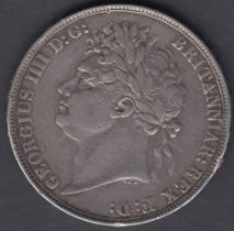 1821 George VI Silver Crown VF to EF condition, great definition