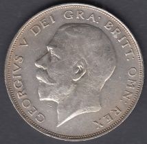 1924 George V Silver Half Crown VF to EF condition