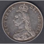 1887 Victoria Silver Florin in VF to EF condition