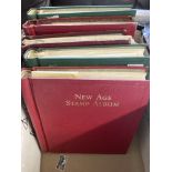 BRITISH COMMONWEALTH, six 'New Age' printed albums