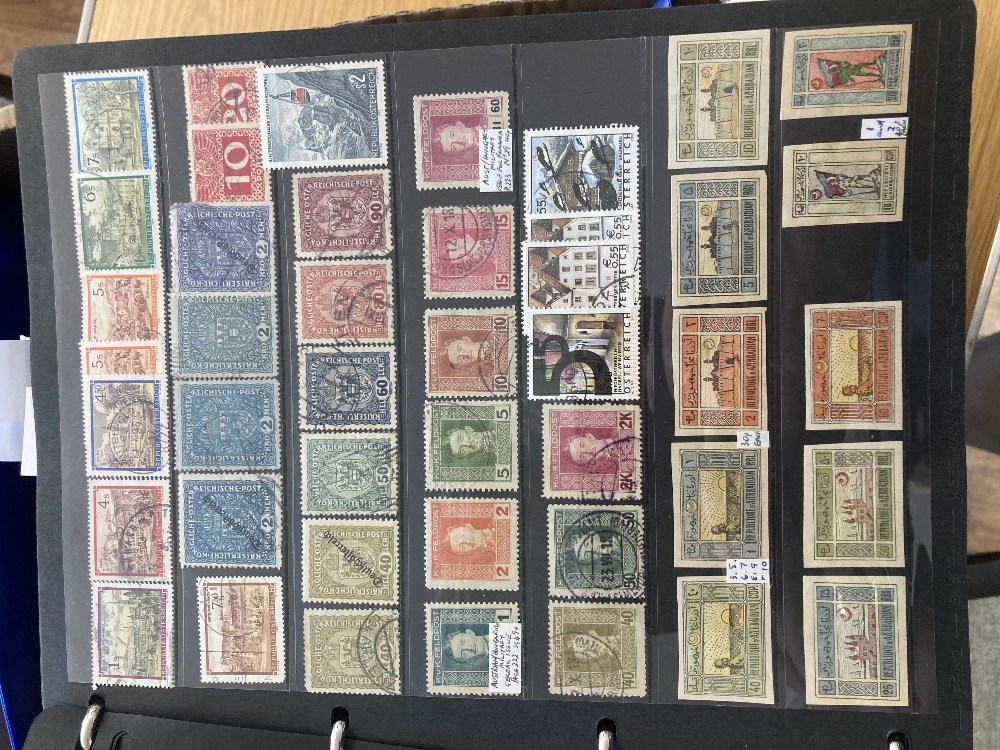 Five albums of World Stamps A to Z (1000's) - Image 3 of 10