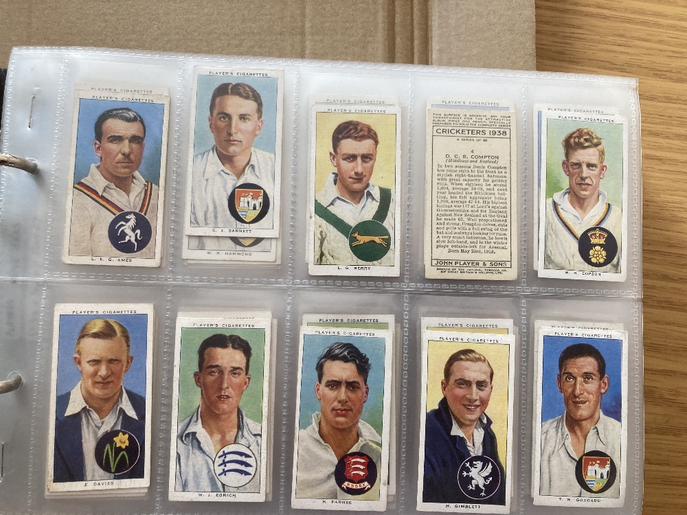 Box with 117 sets all neatly displayed in cigarette card pages - Image 2 of 5