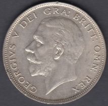 1934 GV Silver Half Crown in EF to UNC condition