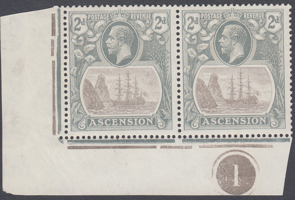 1924 GV Badge issue, 2d grey-black & grey