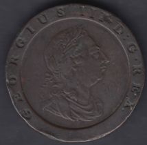1797 George III Cartwheel Two Pence in VF condition