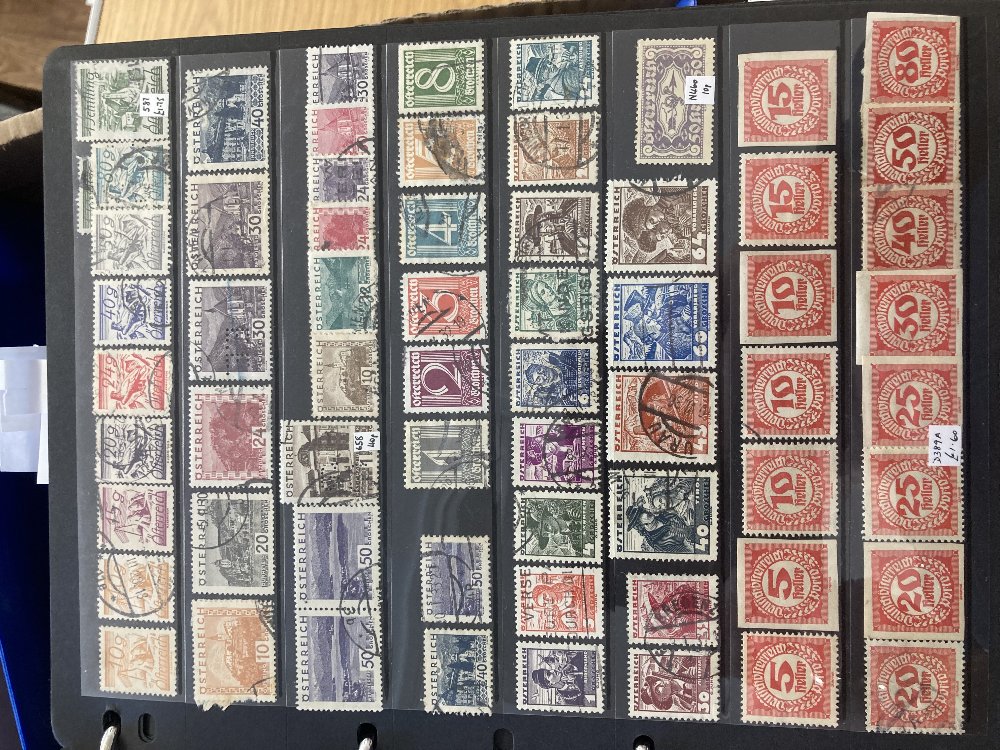 Five albums of World Stamps A to Z (1000's) - Image 2 of 10