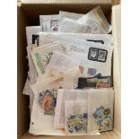 Mixed glory box of covers,, album pages etc , a really good sorter sure to reward