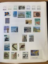 SCANDINAVIA, 1991 to 2023 mint or used collection of Aland in an album