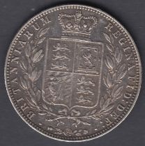 1874 QV Half Crown, very good condition coin