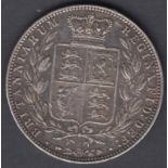 1874 QV Half Crown, very good condition coin