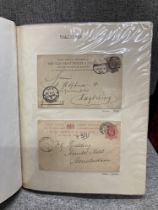 Album of Postal History , mainly with instructional marks, postage dues etc, interesting lot